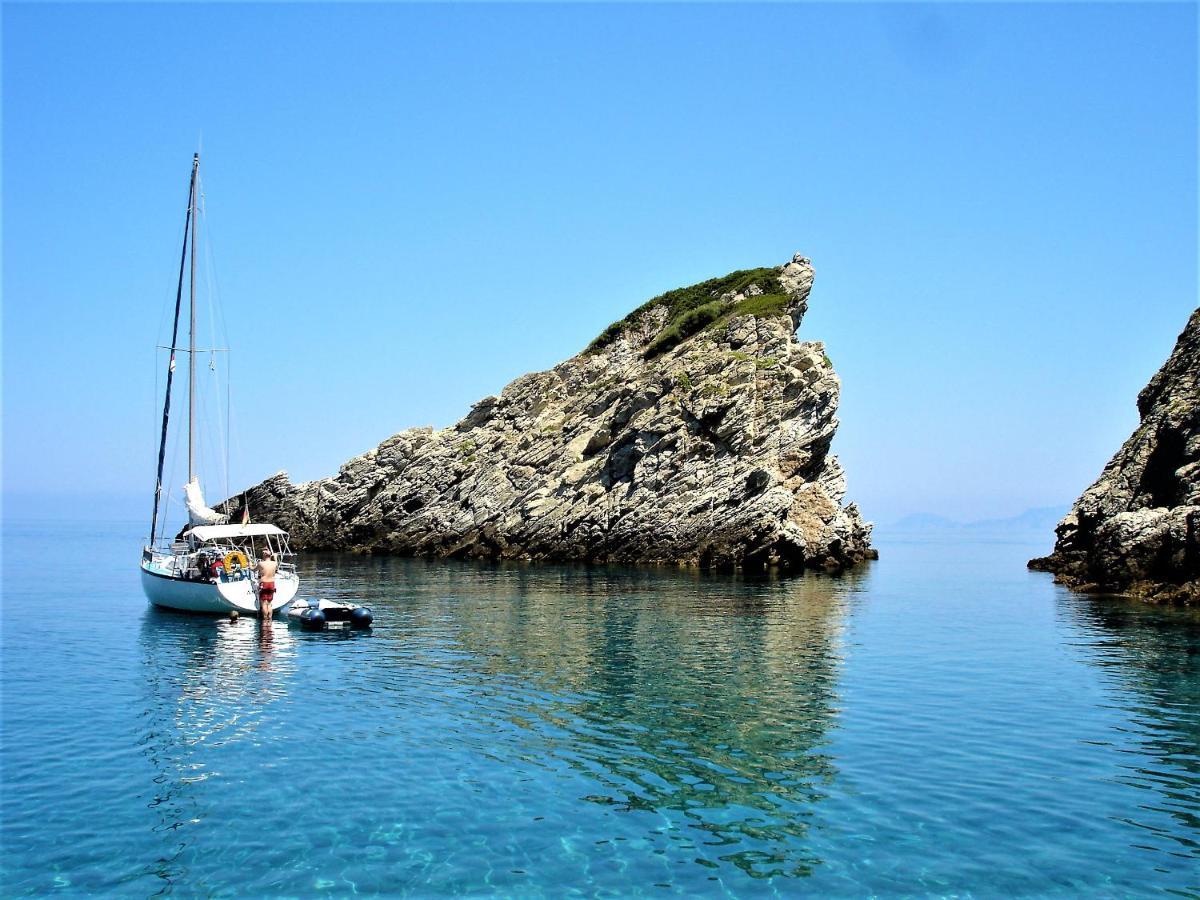 Secret Sporades Panoramic Residence Klíma 外观 照片