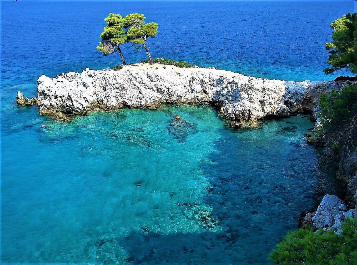 Secret Sporades Panoramic Residence Klíma 外观 照片