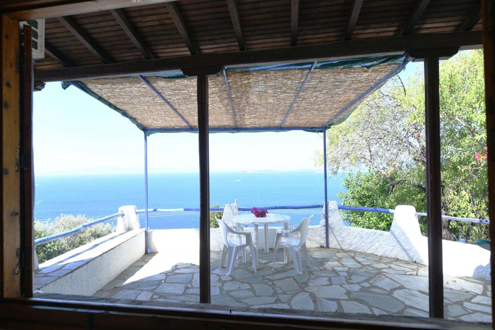 Secret Sporades Panoramic Residence Klíma 外观 照片