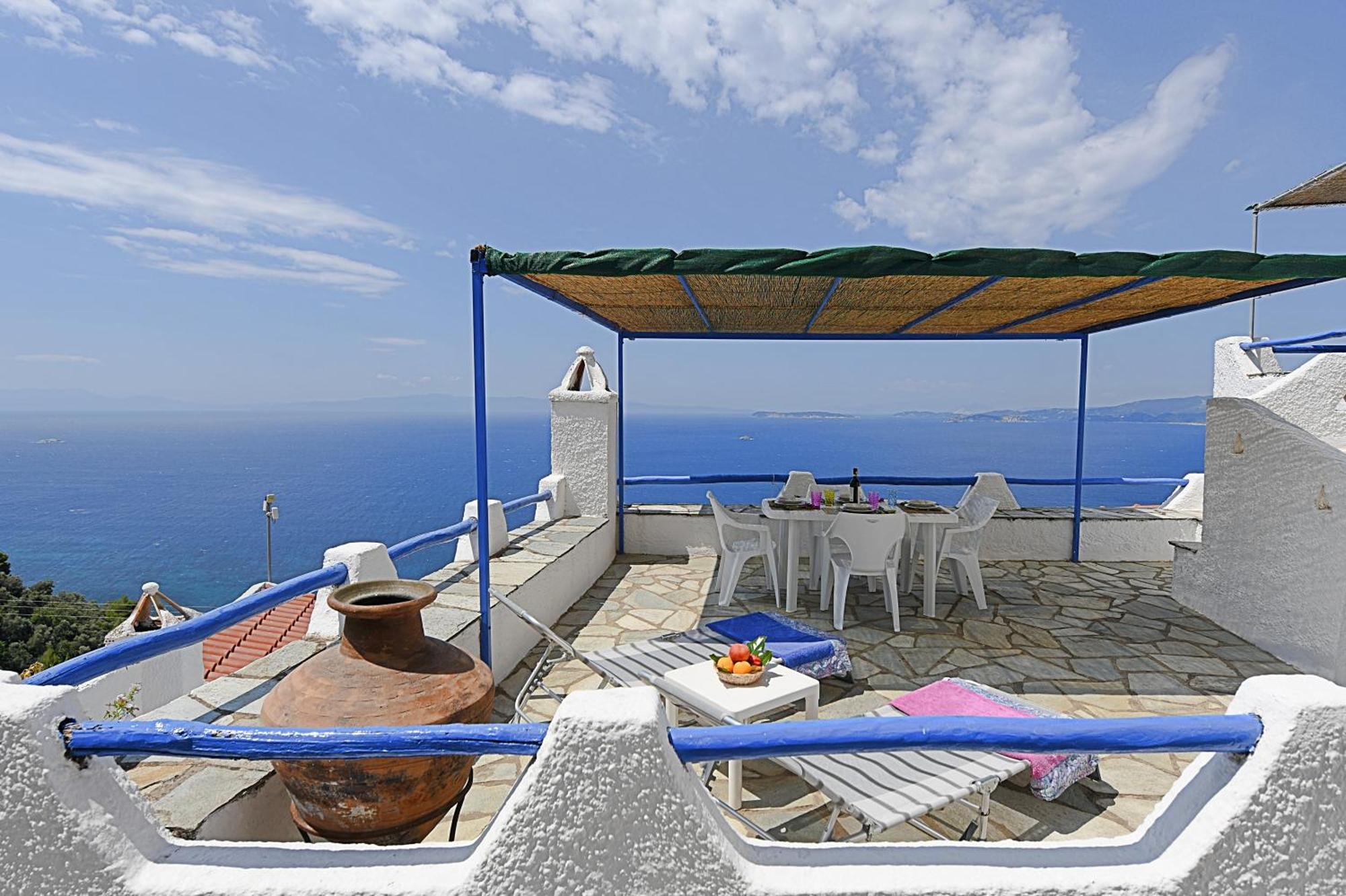 Secret Sporades Panoramic Residence Klíma 客房 照片