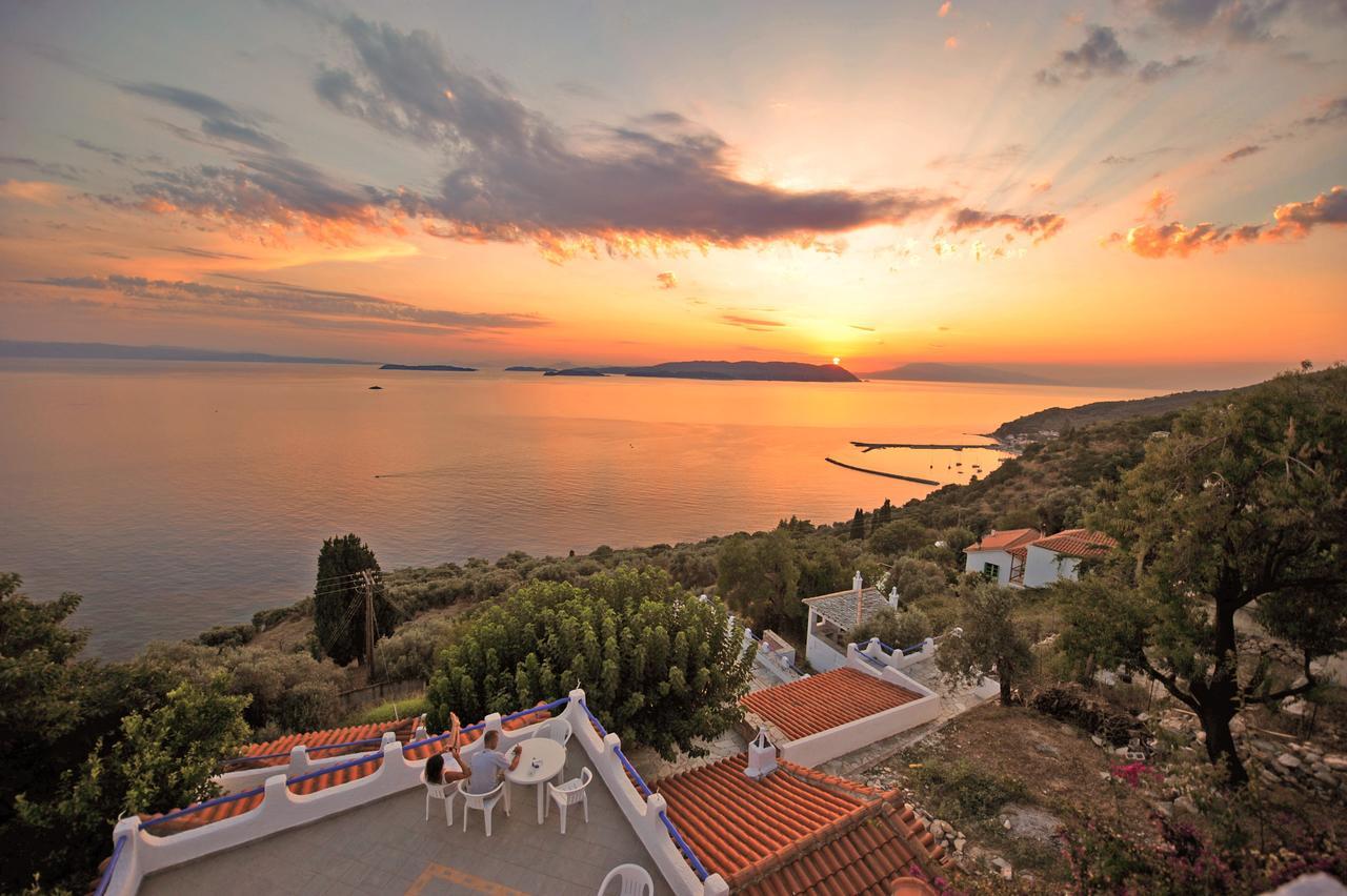 Secret Sporades Panoramic Residence Klíma 外观 照片